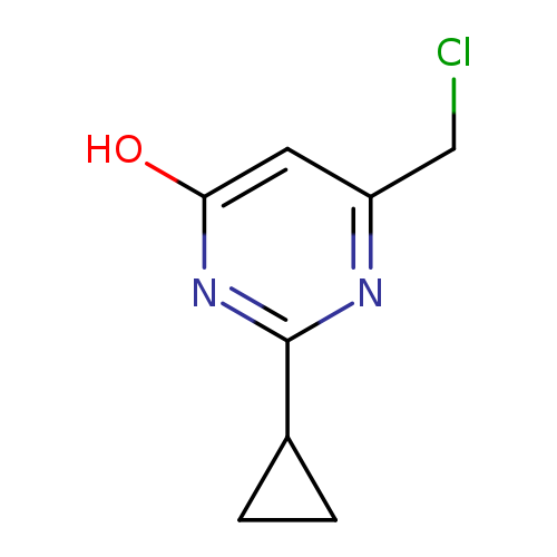 6-(Chloromethyl)-2-cyclopropylpyrimidin-4-ol