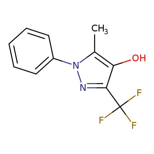 5-Methyl-1-phenyl-3-(trifluoromethyl)-1H-pyrazol-4-ol