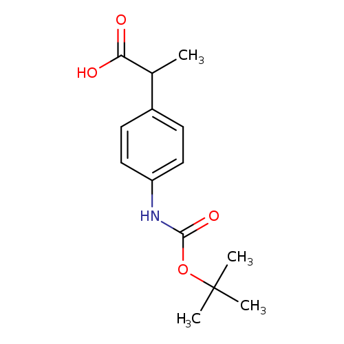 2-(4-{[(tert-butoxy)carbonyl]amino}phenyl)propanoic acid