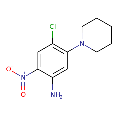 4-chloro-2-nitro-5-(piperidin-1-yl)aniline