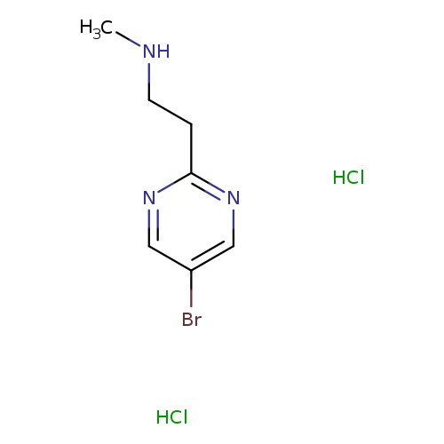 [2-(5-bromopyrimidin-2-yl)ethyl](methyl)amine dihydrochloride