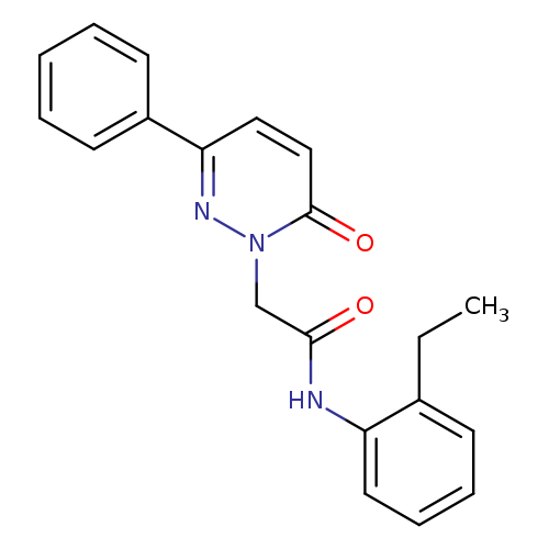 N-(2-ethylphenyl)-2-(6-oxo-3-phenyl-1,6-dihydropyridazin-1-yl)acetamide