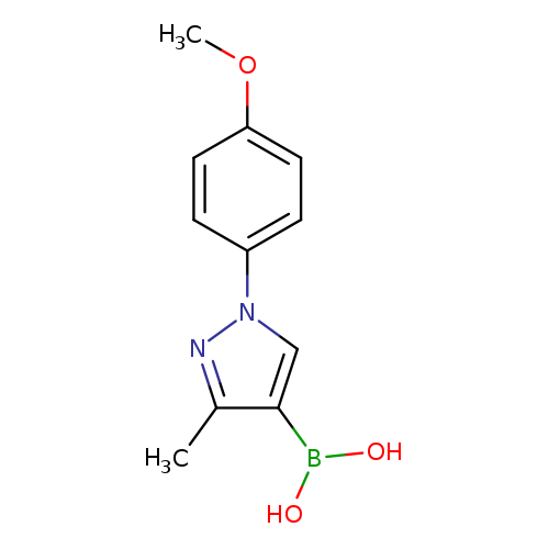 [1-(4-Methoxyphenyl)-3-methylpyrazol-4-yl]boronic acid