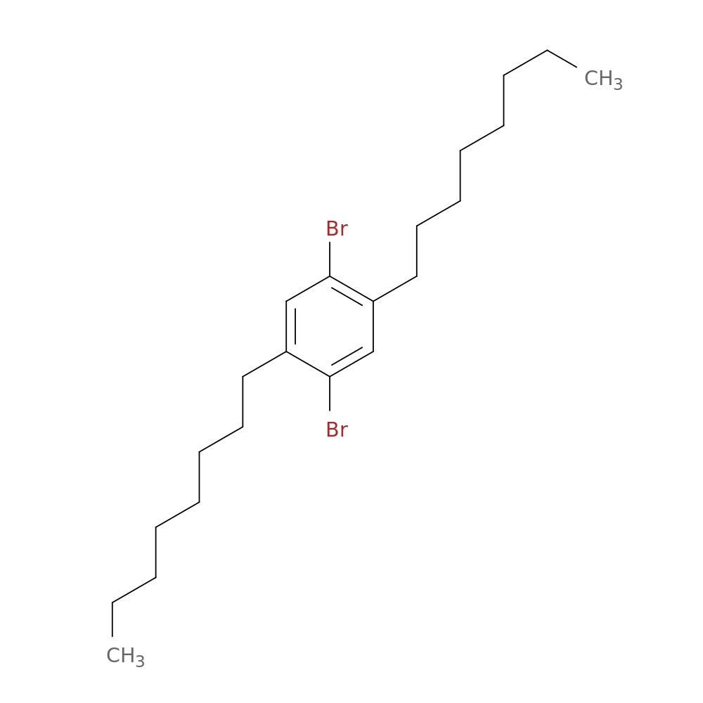 1,4-Dibromo-2,5-dioctylbenzene