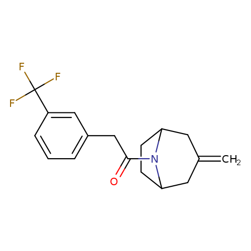 1-{3-methylidene-8-azabicyclo[3.2.1]octan-8-yl}-2-[3-(trifluoromethyl)phenyl]ethan-1-one