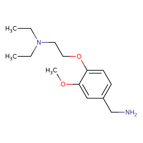 (4-[2-(Diethylamino)ethoxy]-3-methoxyphenyl)methanamine