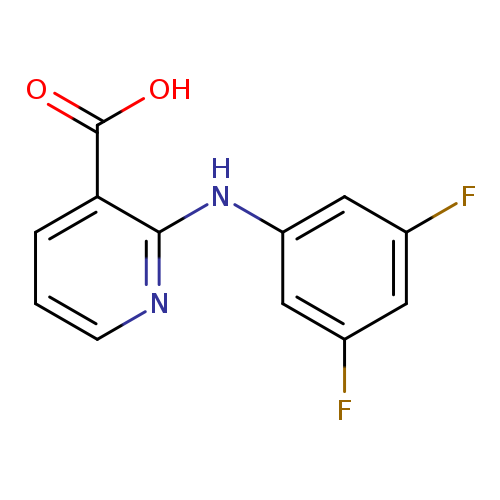 2-[(3,5-Difluorophenyl)amino]nicotinic acid