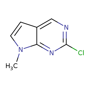 2-Chloro-7-methyl-7H-pyrrolo[2,3-d]pyrimidine