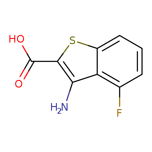 3-Amino-4-fluoro-1-benzothiophene-2-carboxylic acid