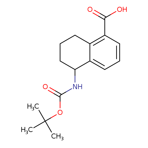 5-{[(tert-butoxy)carbonyl]amino}-5,6,7,8-tetrahydronaphthalene-1-carboxylic acid