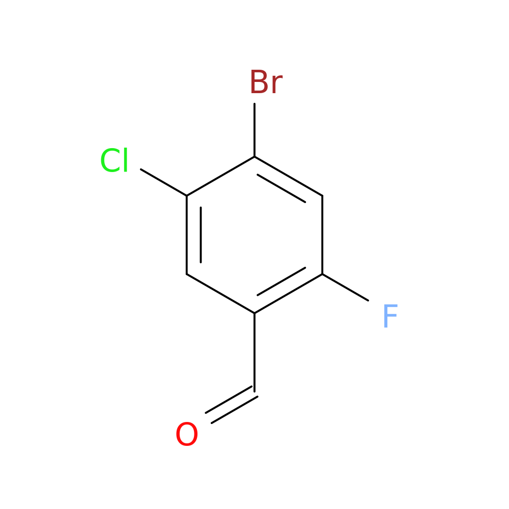 4-bromo-5-chloro-2-fluorobenzaldehyde