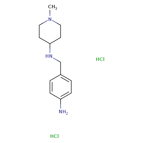 N-(4-Aminobenzyl)-1-methylpiperidin-4-amine dihydrochloride