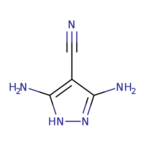 1H-Pyrazole-4-carbonitrile, 3,5-diamino-