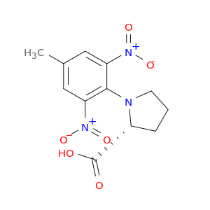 (2R)-1-(4-methyl-2,6-dinitrophenyl)pyrrolidine-2-carboxylic acid