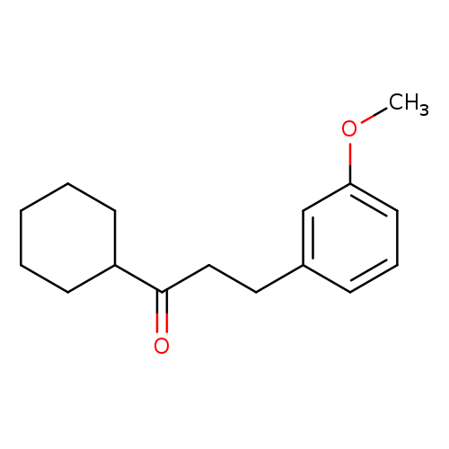 Cyclohexyl 2-(3-methoxyphenyl)ethyl ketone