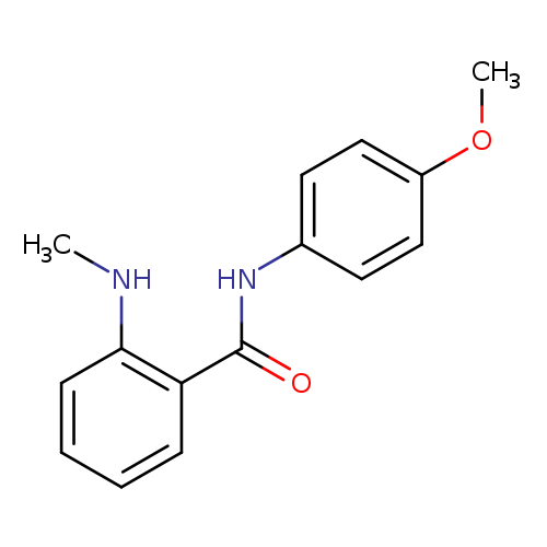 N-(4-methoxyphenyl)-2-(methylamino)benzamide