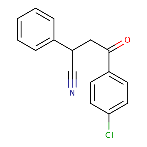 4-(4-Chlorophenyl)-4-oxo-2-phenylbutanenitrile