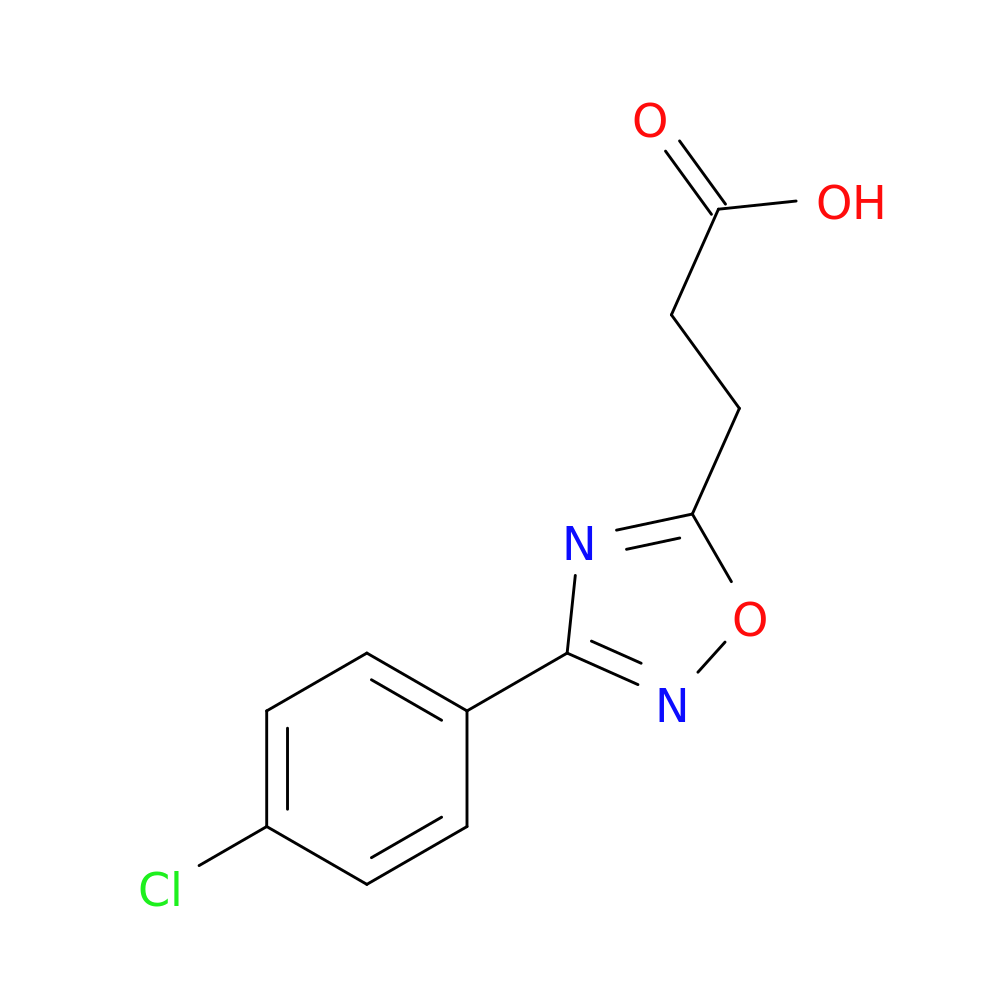 3-[3-(4-CHLOROPHENYL)-1,2,4-OXADIAZOL-5-YL]PROPANOIC ACID
