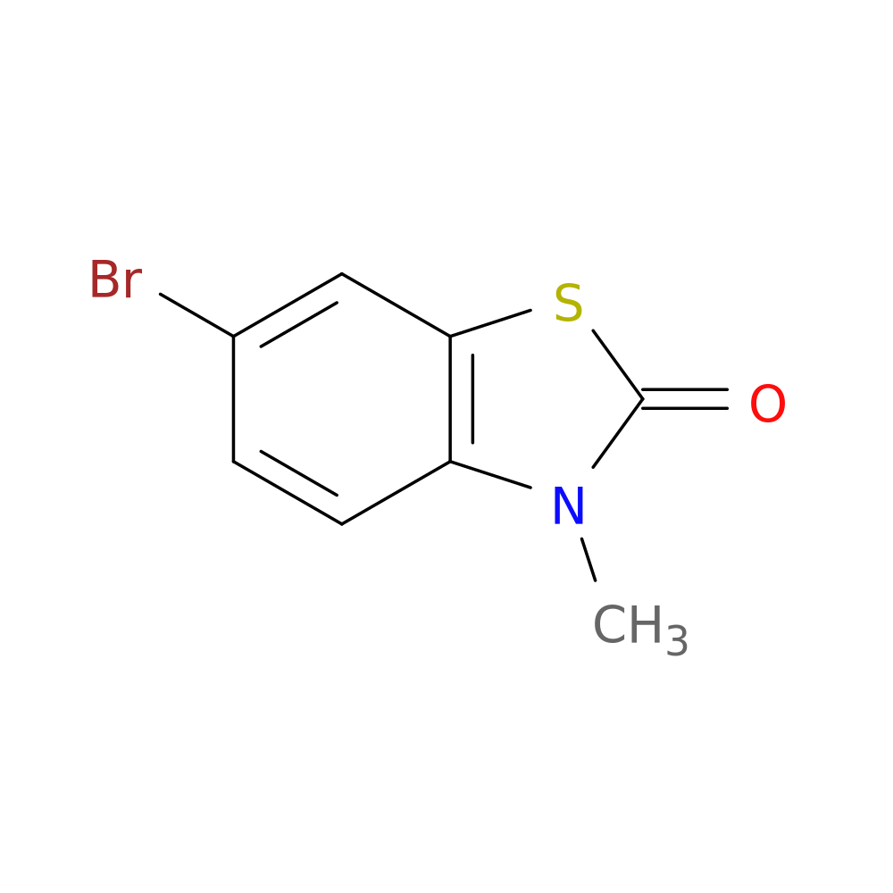 6-Bromo-3-methylbenzo[d]thiazol-2(3H)-one