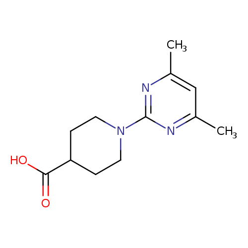 1-(4,6-Dimethylpyrimidin-2-yl)piperidine-4-carboxylic acid