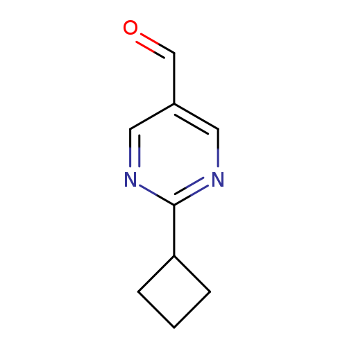 2-CYCLOBUTYLPYRIMIDINE-5-CARBALDEHYDE
