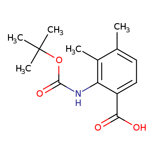2-((Tert-butoxycarbonyl)amino)-3,4-dimethylbenzoic acid