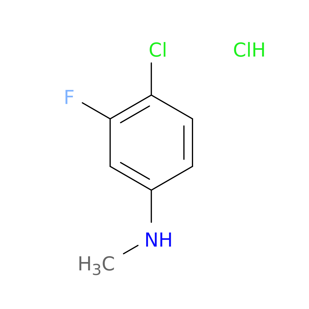 4-chloro-3-fluoro-N-methylaniline hydrochloride