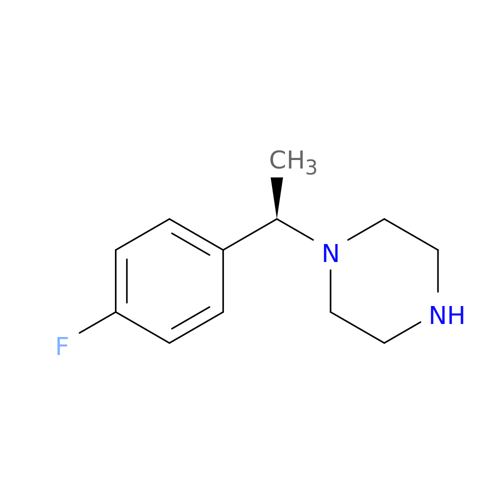 (R)-1-(1-(4-Fluorophenyl)ethyl)piperazine