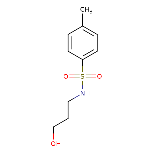 Benzenesulfonamide, N-(3-hydroxypropyl)-4-methyl-