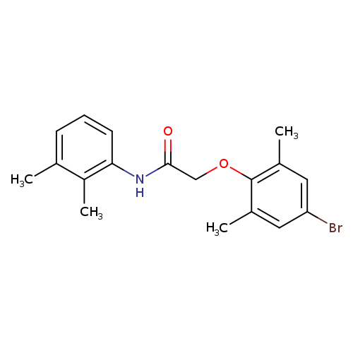 2-(4-bromo-2,6-dimethylphenoxy)-N-(2,3-dimethylphenyl)acetamide
