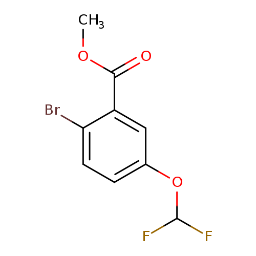 Benzoic acid, 2-bromo-5-(difluoromethoxy)-, methyl ester