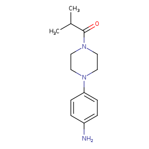 [4-(4-Isobutyrylpiperazin-1-yl)phenyl]amine