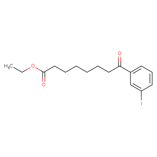Ethyl 8-(3-iodophenyl)-8-oxooctanoate