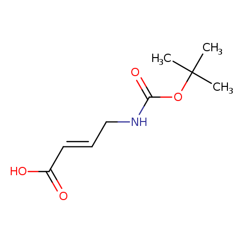 (2E)-4-([(tert-Butoxy)carbonyl]amino)but-2-enoic acid