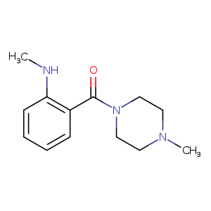 N-Methyl-2-[(4-methylpiperazin-1-yl)carbonyl]aniline