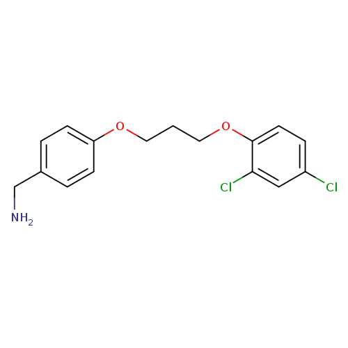 {4-[3-(2,4-dichlorophenoxy)propoxy]phenyl}methanamine