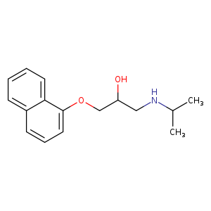 1-(1-Naphthyloxy)-3-(isopropylamino)-2-propanol