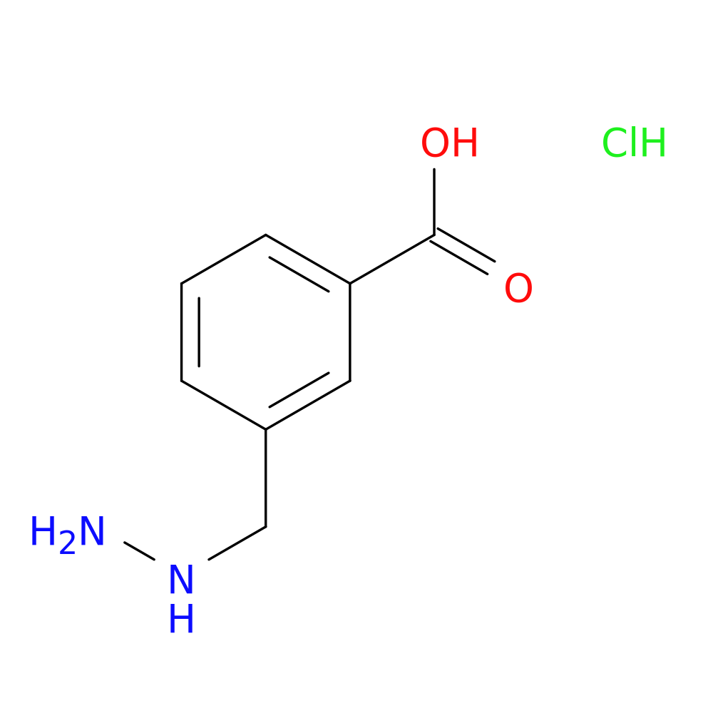 3-(hydrazinylmethyl)benzoic acid hydrochloride