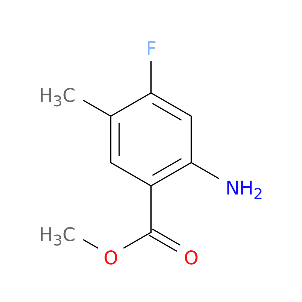 methyl 2-amino-4-fluoro-5-methylbenzoate