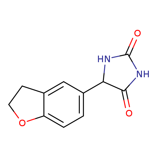 5-(2,3-dihydro-1-benzofuran-5-yl)imidazolidine-2,4-dione