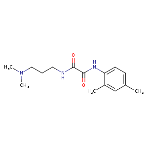 N-[3-(dimethylamino)propyl]-N'-(2,4-dimethylphenyl)ethanediamide