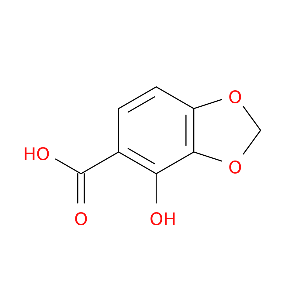 4-hydroxy-1,3-dioxaindane-5-carboxylic acid