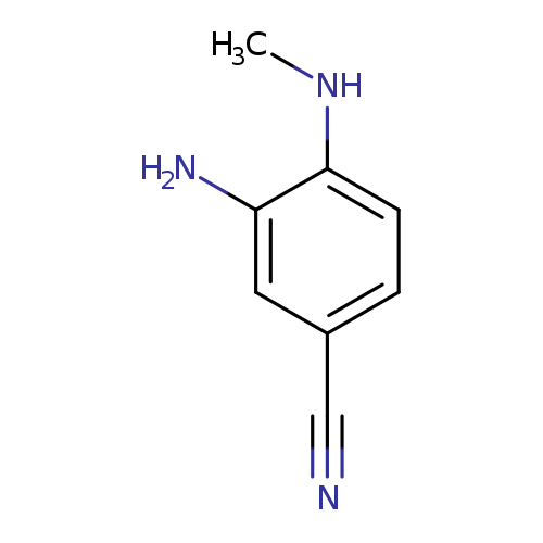 Benzonitrile,3-amino-4-(methylamino)-