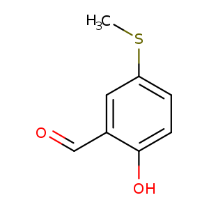Benzaldehyde, 2-hydroxy-5-(methylthio)-