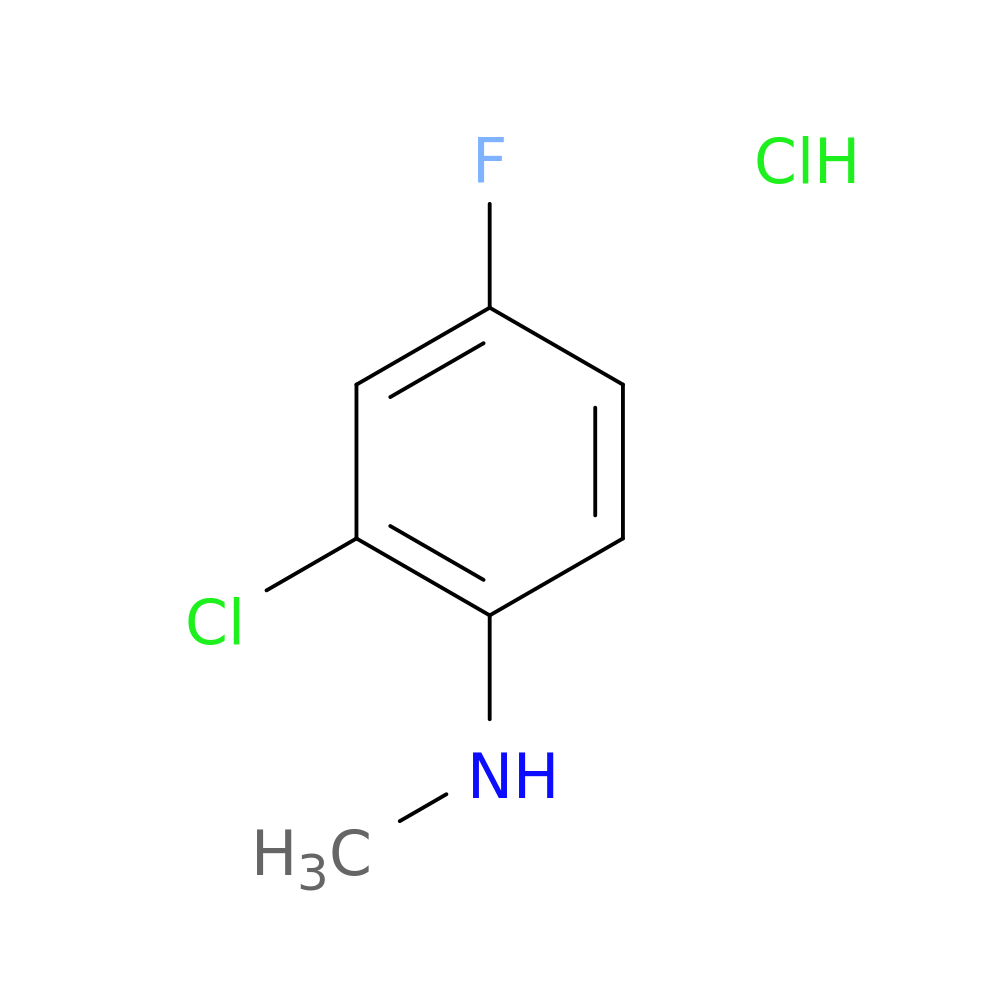 2-chloro-4-fluoro-N-methylaniline hydrochloride