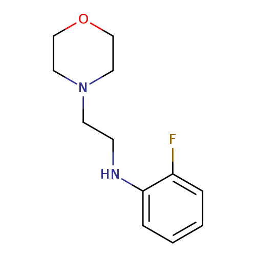 2-fluoro-N-[2-(morpholin-4-yl)ethyl]aniline