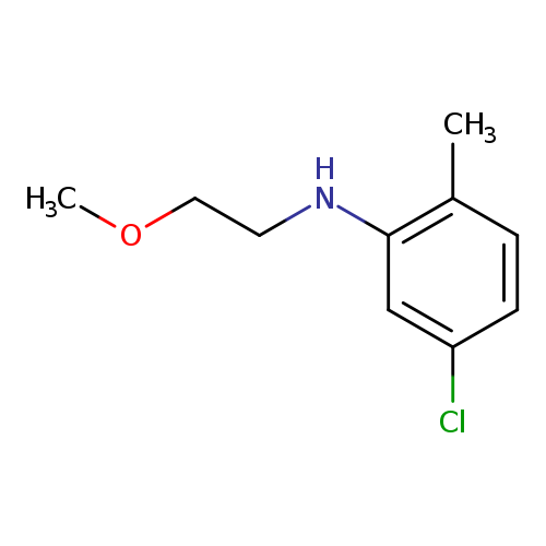 5-chloro-N-(2-methoxyethyl)-2-methylaniline