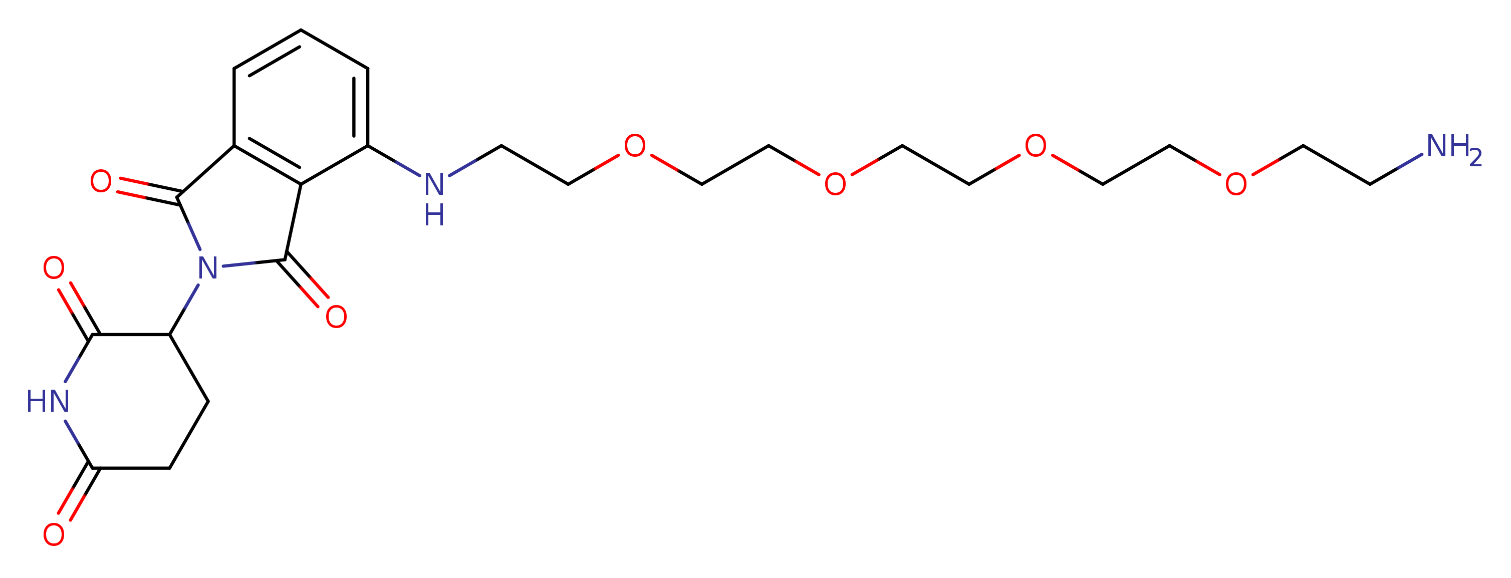 Pomalidomide-PEG4-C2-NH2