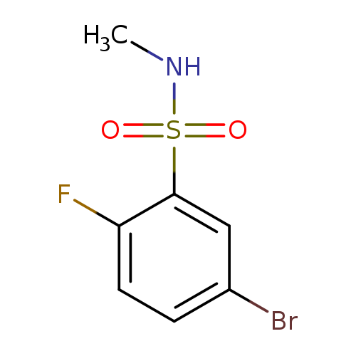 5-BRomo-2-fluoro-N-methylbenzenesulfonamide