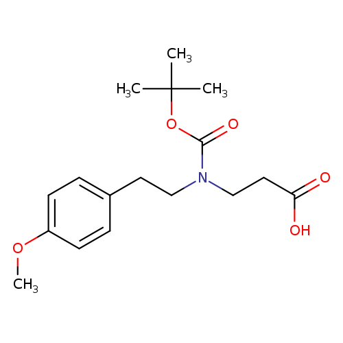 3-{[(tert-butoxy)carbonyl][2-(4-methoxyphenyl)ethyl]amino}propanoic acid